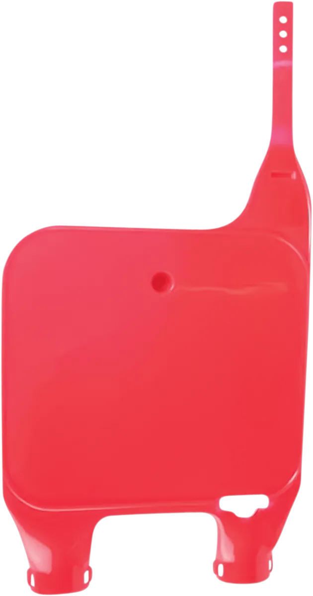 Replacement Front Number Plate — Inverted Fork Application