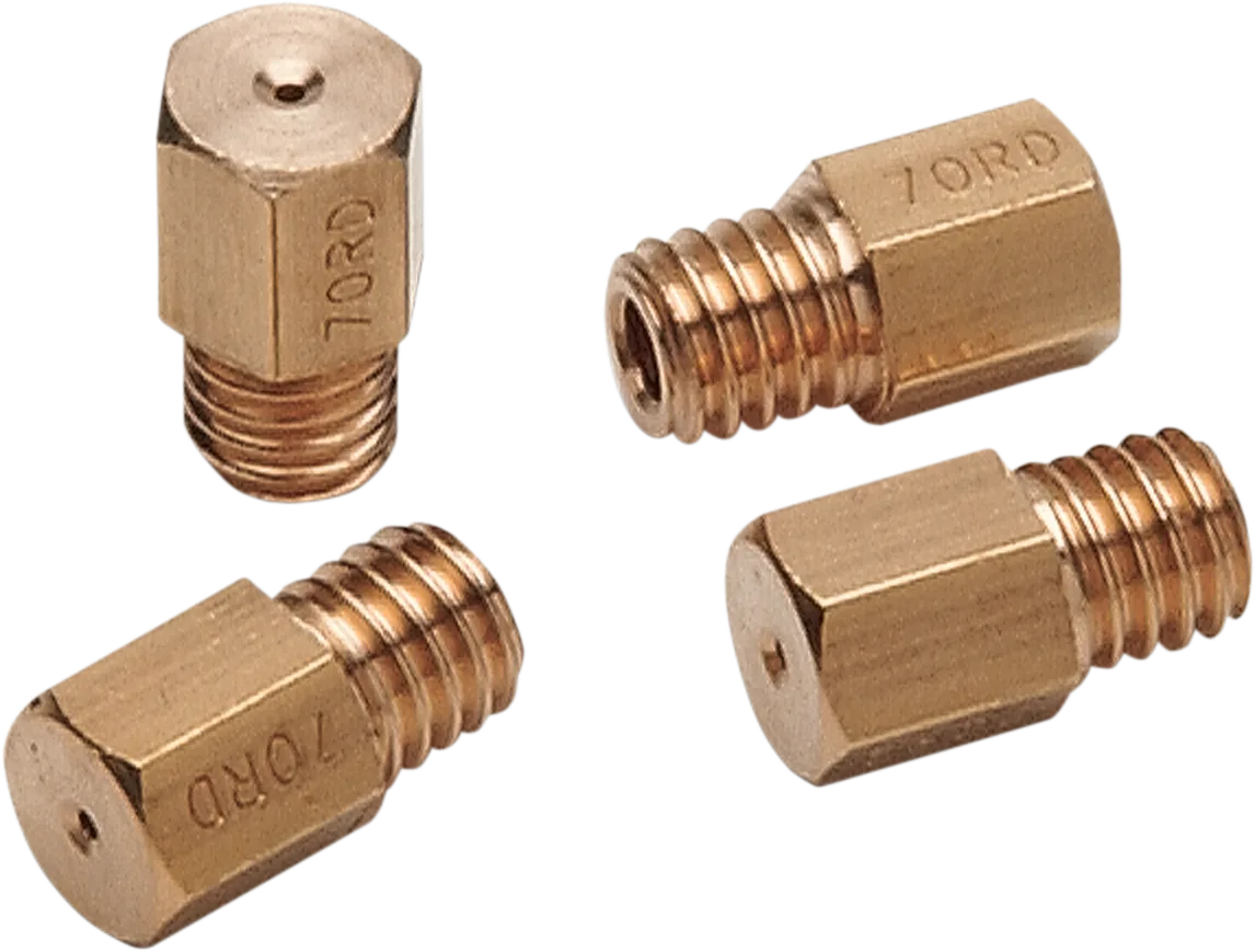 A-Bax Precision Mikuni-Style Hex Head (HJ Prefix) Main Jets