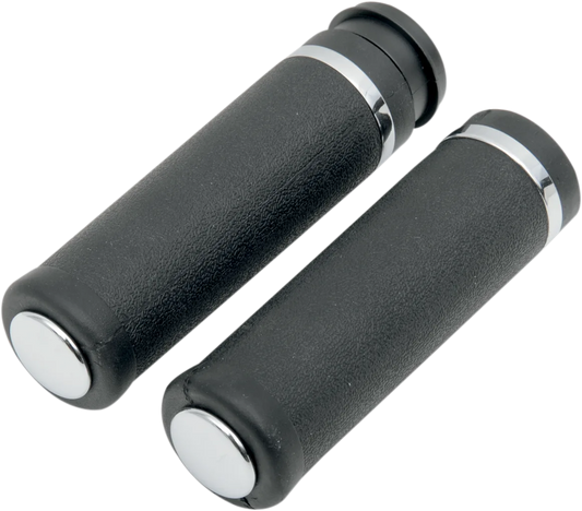 Rubber Grips with Accent Rings and End Caps