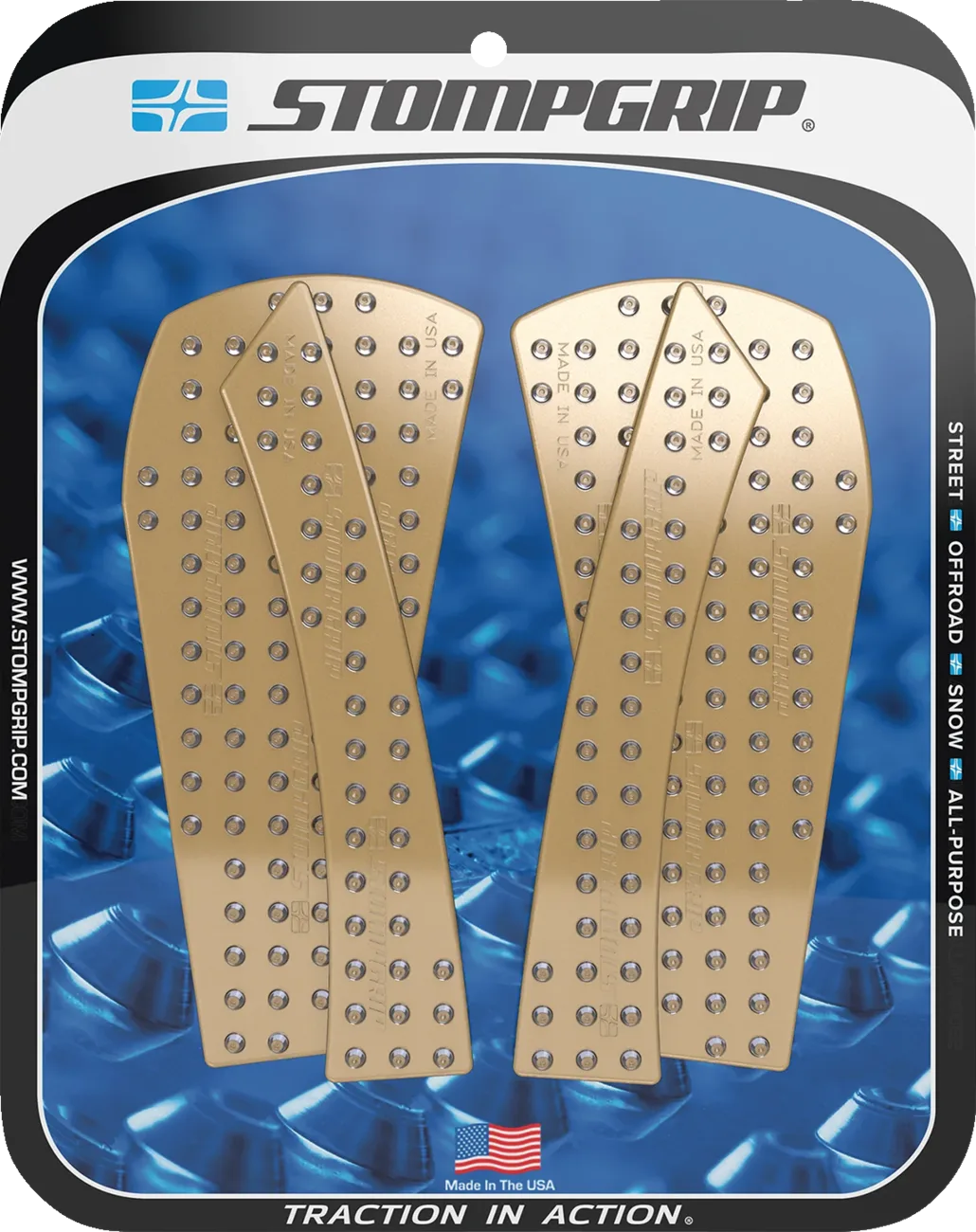 Volcano Profile Traction Pad Tank Grips