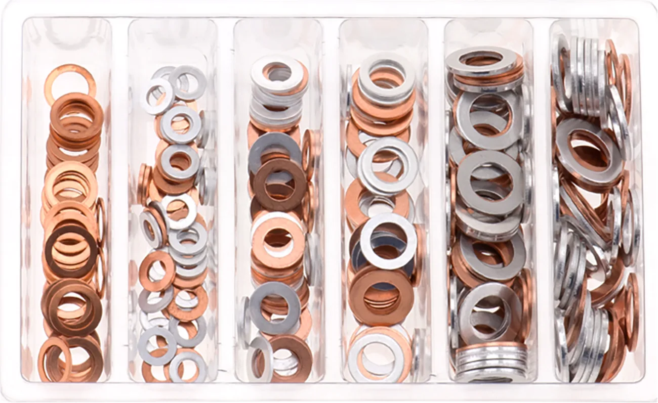 Aluminum Drain Plug Washer Set