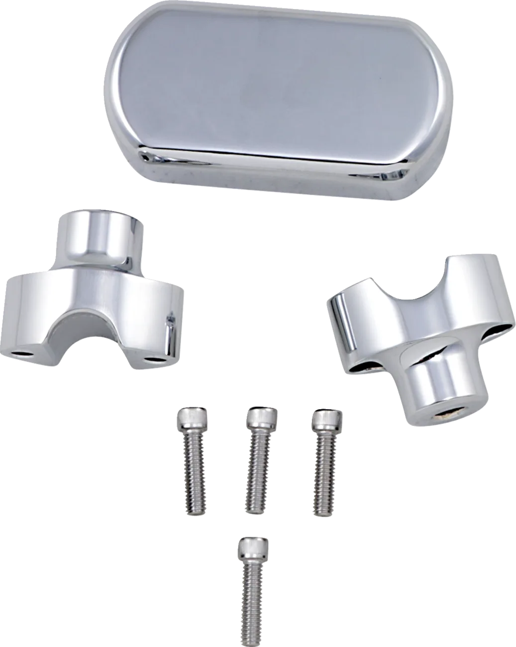 Solid Handlebar Riser & Top Clamp Kit