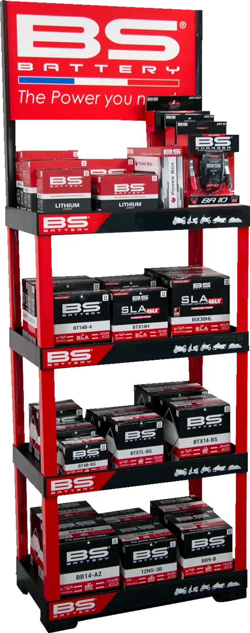 Battery Display Rack