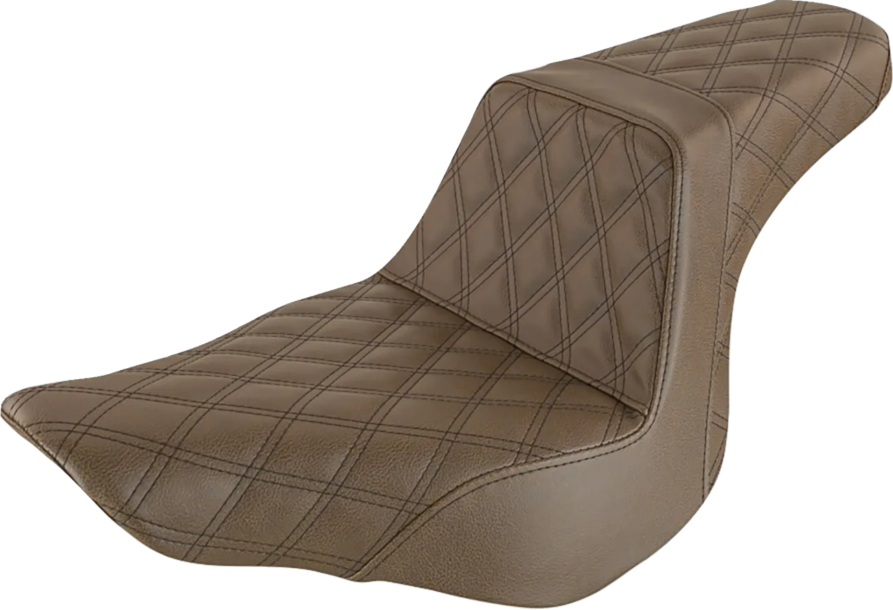 Step-Up Seat — Full Lattice Stitch