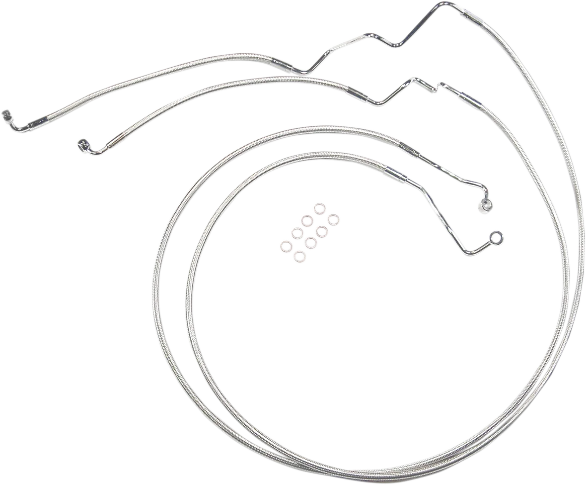 Designer Series Front Lower Brake Line Kit