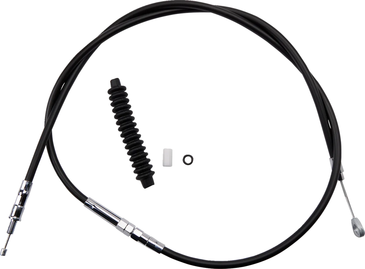 High-Efficiency Black Vinyl Clutch Cable
