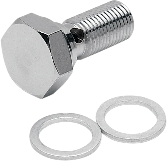 Universal Chrome Steel Banjo Bolt