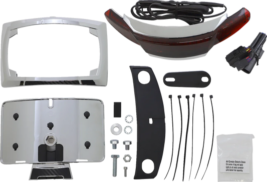 Latitude Tail Light & License Plate Mount with Lightstrike™ Technology