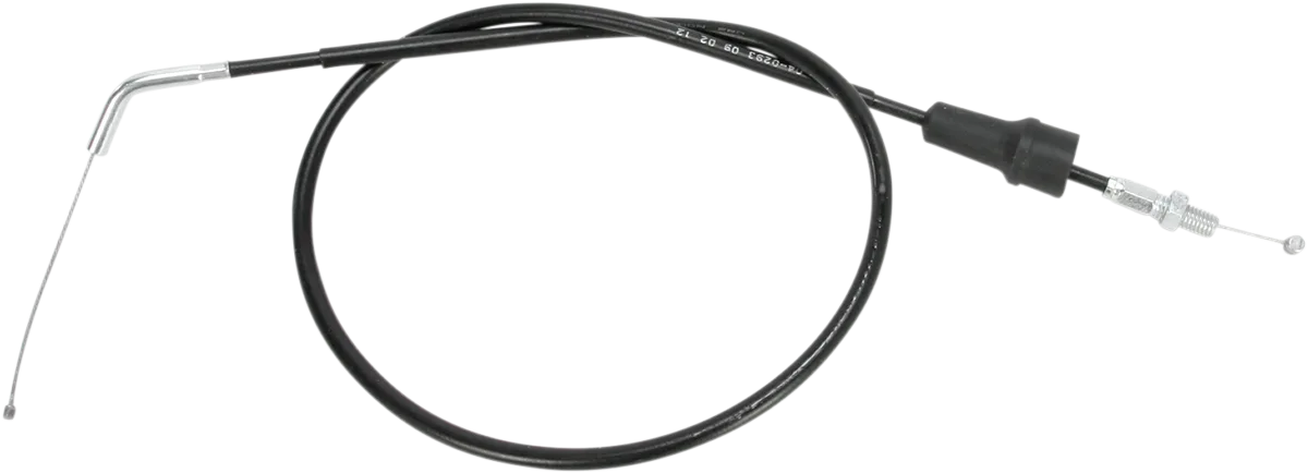 Black Vinyl Throttle Cable