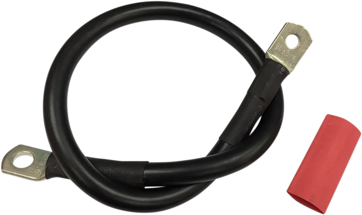 Battery Cable with Optional Shrink Tube