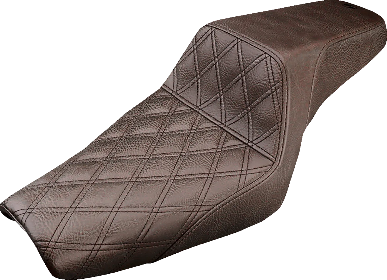 Step-Up Seat — Front Lattice Stitch