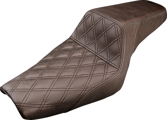 Step-Up Seat — Front Lattice Stitch