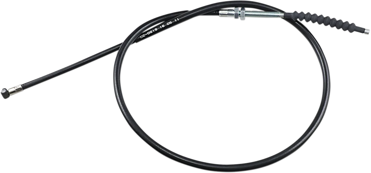 Black Vinyl Clutch Cable