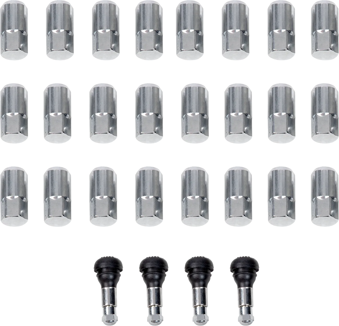 Replacement ATV/UTV Wheel Lug Nuts with Valve Stems