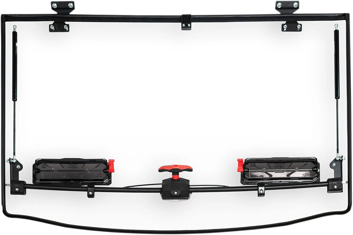 Flip-Up Windshield with Vents