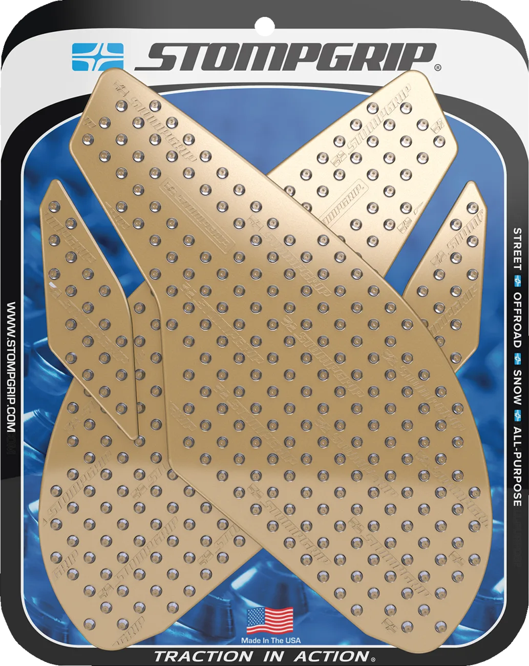 Volcano Profile Traction Pad Tank Grips