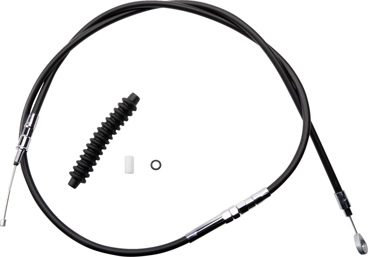 High-Efficiency Black Vinyl Clutch Cable