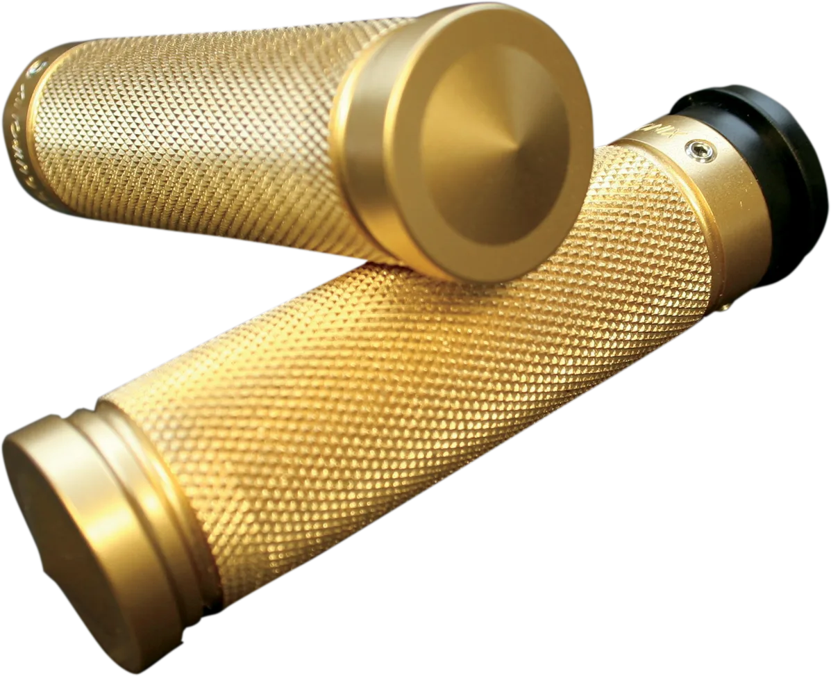 Brass Knurled Custom Grips