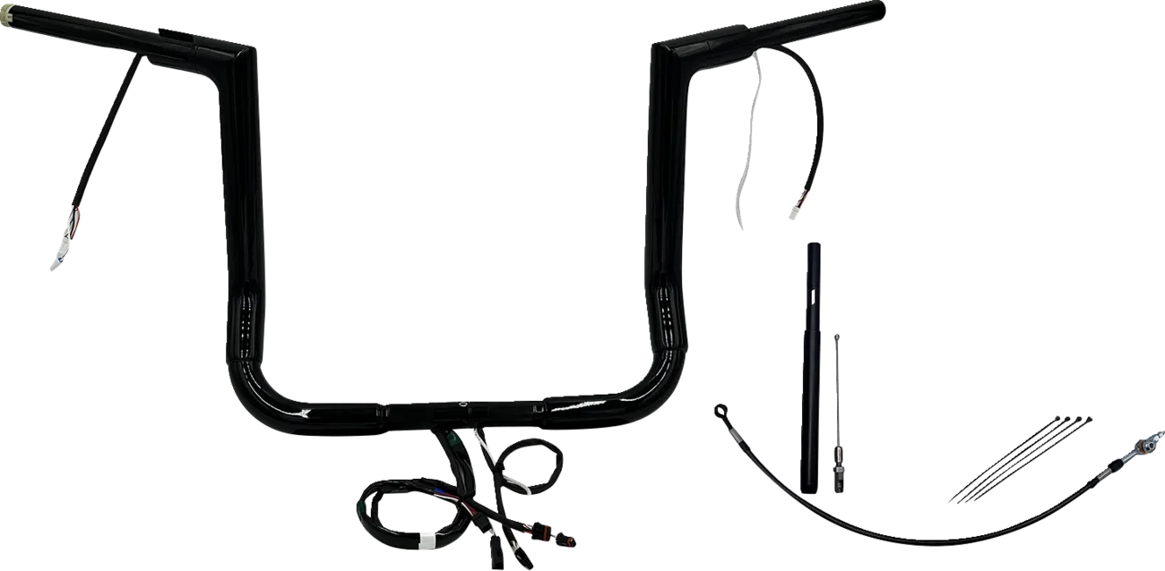 EZ Install Wired 1-1/2" Flat Top Handlebar Kit
