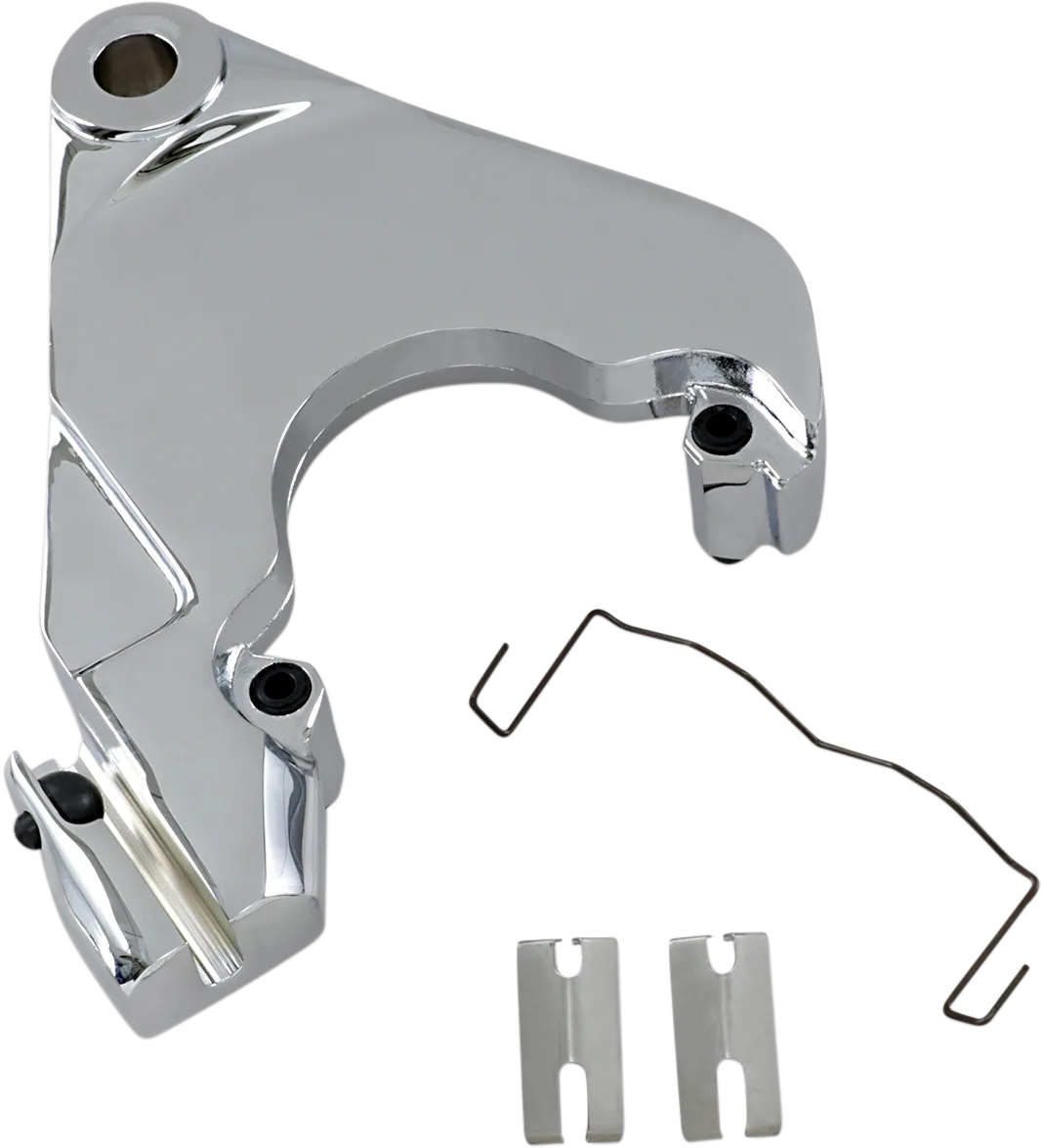 Chrome Rear Caliper Bracket
