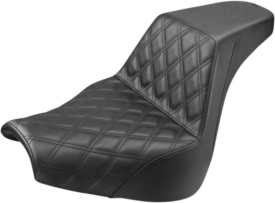 Step-Up Seat — Front Lattice Stitch