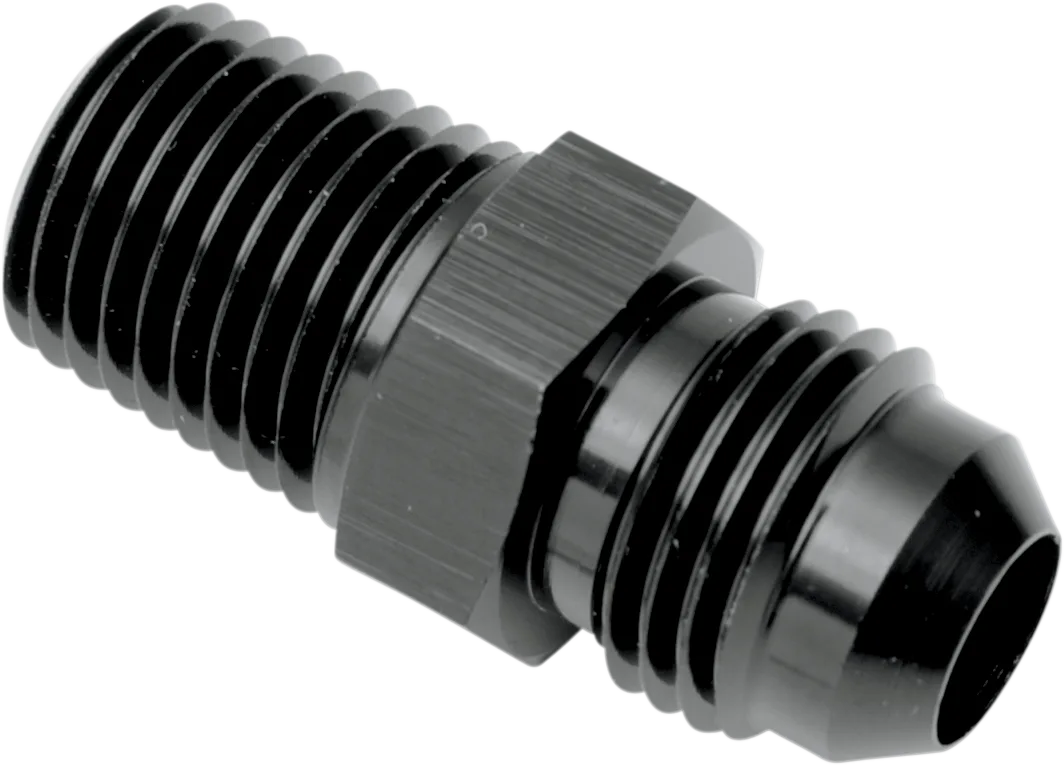 Oil Line Fitting — -6 AN Male/1/8" NPT Male
