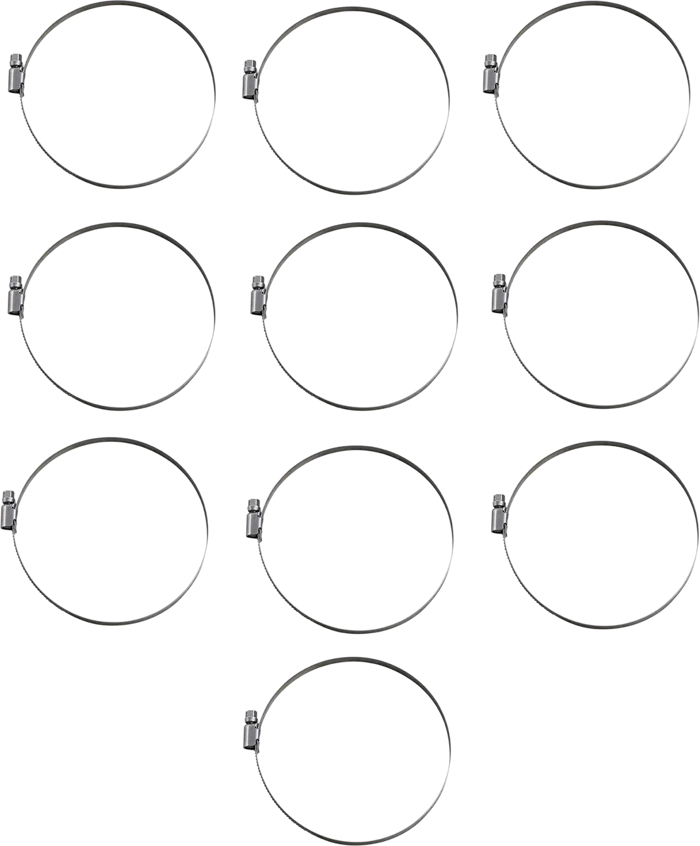 Embossed Stainless Steel Hose Clamps