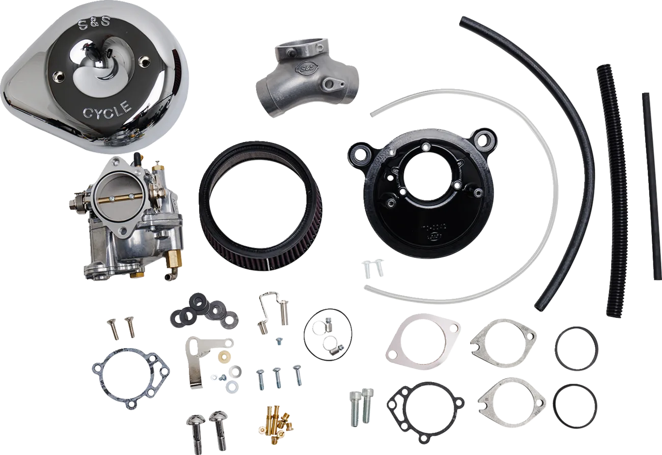 Super E Carburetor with Stealth Air Cleaner Kit