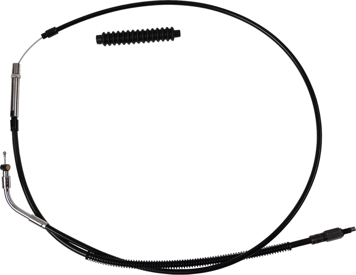 High-Efficiency Black Vinyl Clutch Cable
