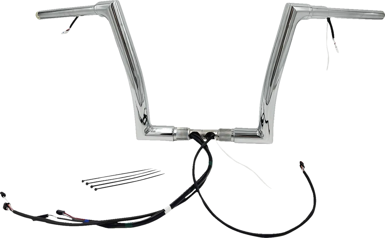 EZ Install Wired 1-1/2" Flat Top Handlebar Kit