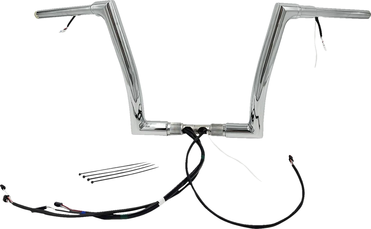 EZ Install Wired 1-1/2" Flat Top Handlebar Kit