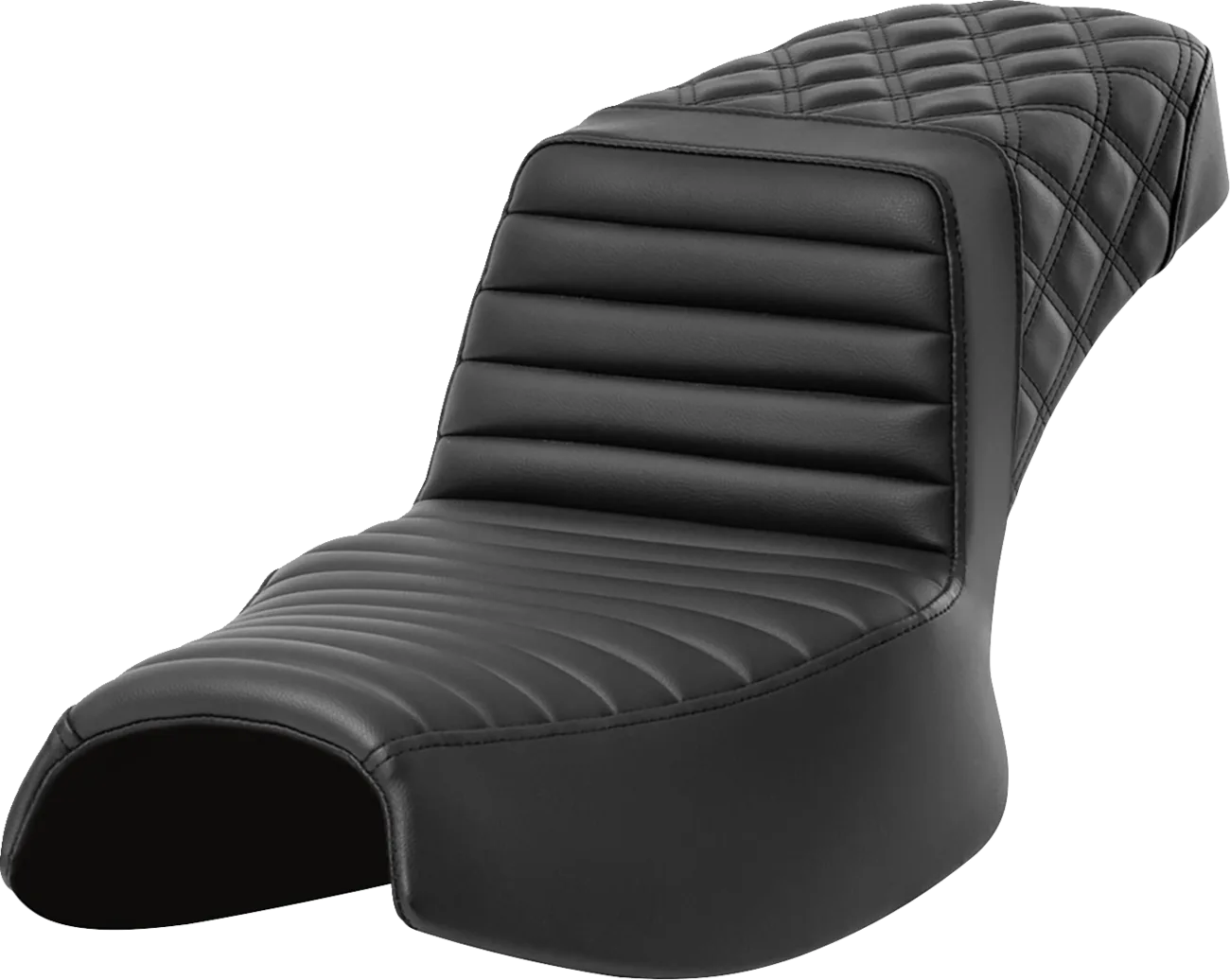 Step-Up Seat — Front Tuck-n-Roll/Rear Lattice Stitch