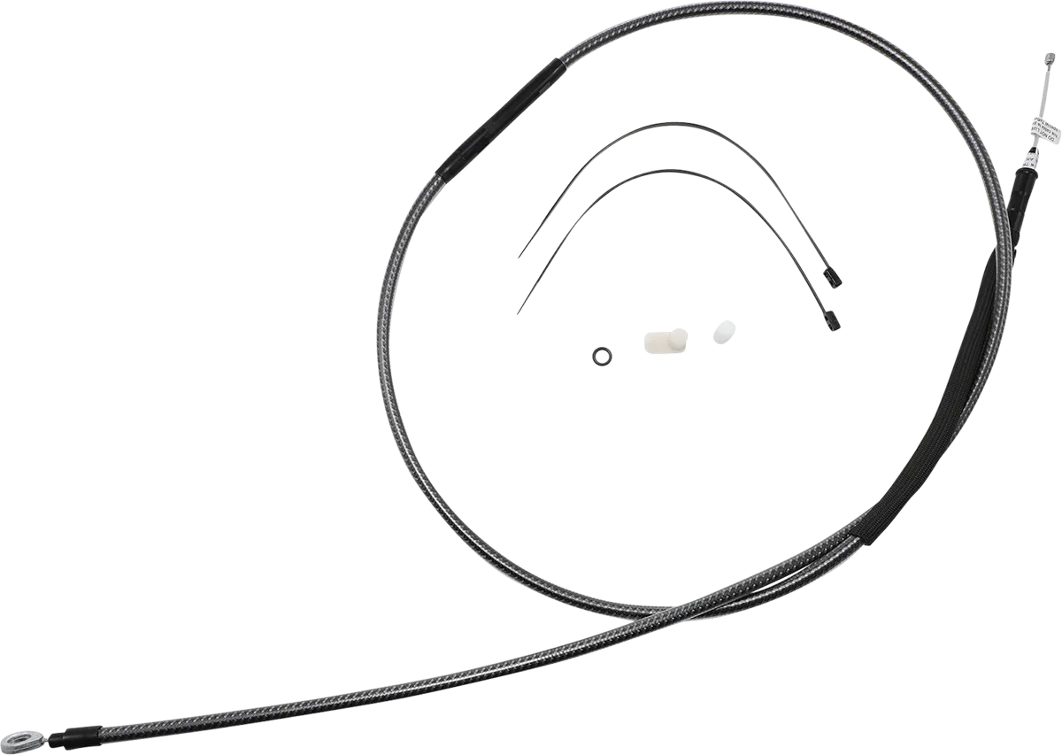 High-Efficiency Polished KARBONFIBR Clutch Cable