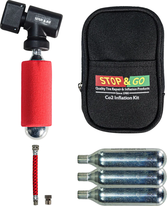 Stop & Go C02 Inflation Kit with Hose