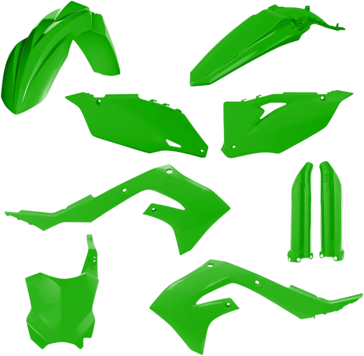 Full Replacement Plastic Kit For Kawasaki