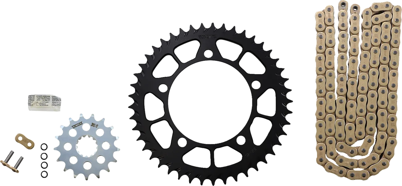 SSA Super Street Aluminum Chain and Sprocket Kit