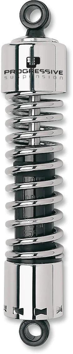 412 Series Shocks — Chrome/Black