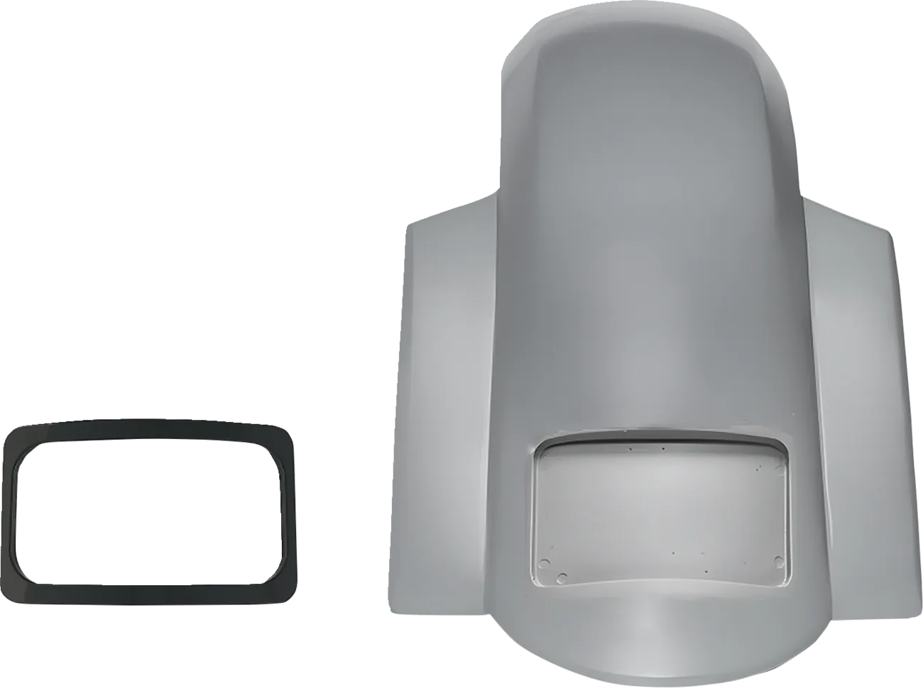 Rear Short Sport Fender and Plate Frame