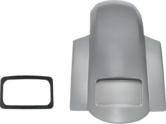 Rear Short Sport Fender and Plate Frame