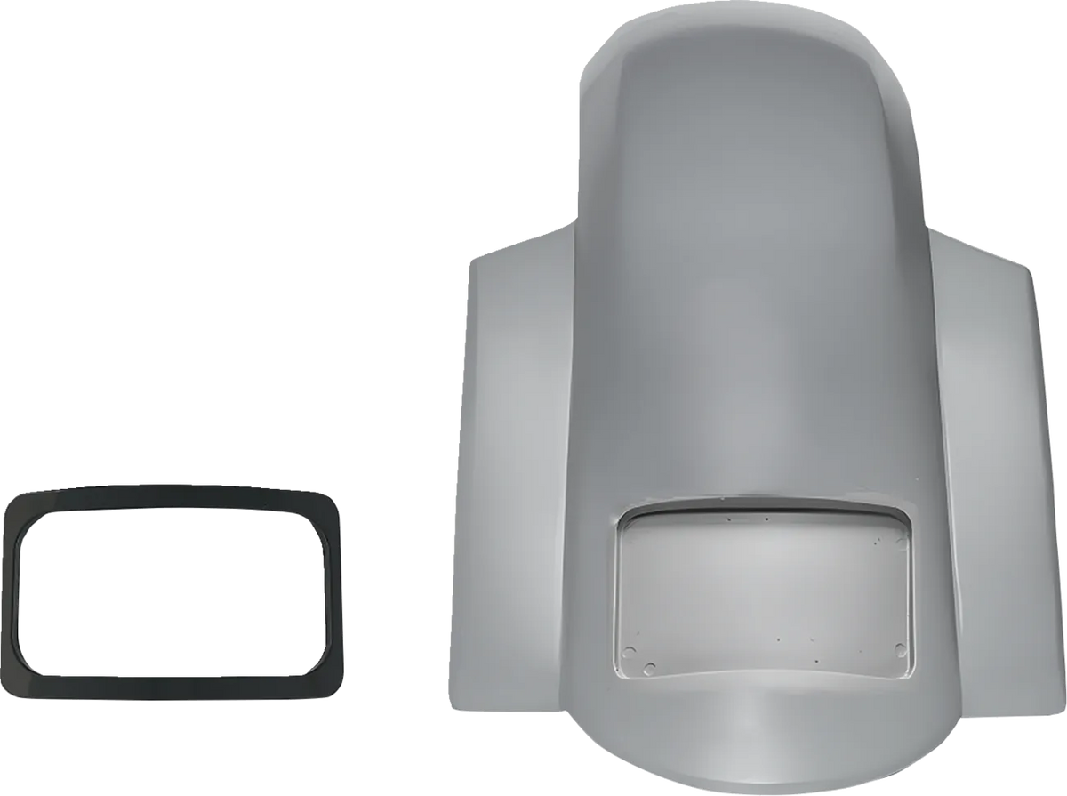 Rear Short Sport Fender and Plate Frame