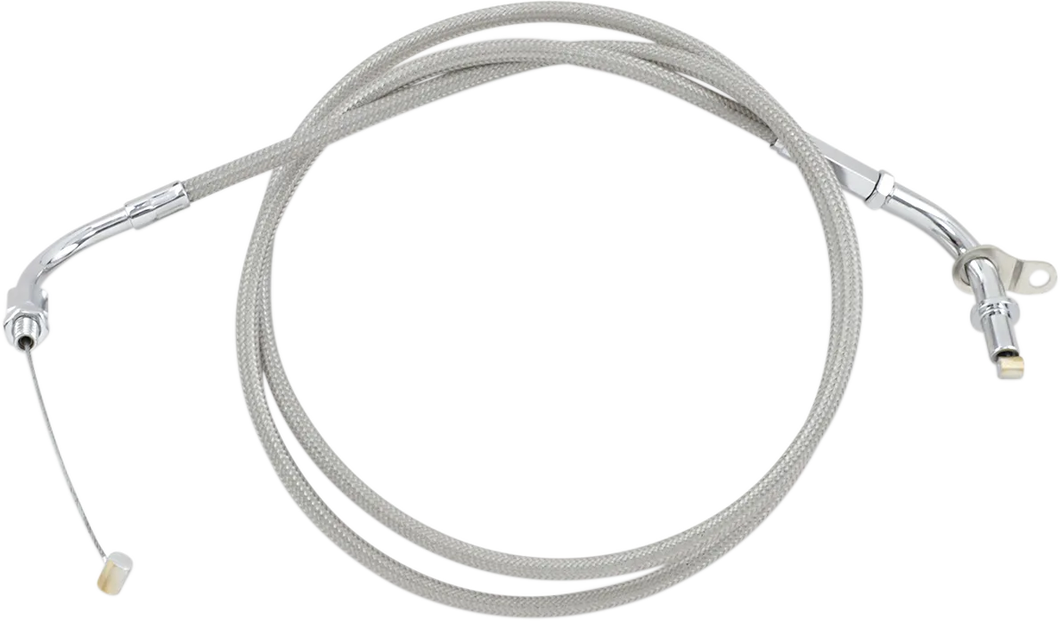 Armor Coat Stainless Steel Throttle/Idle Cable for Cruisers
