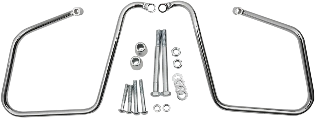 Chrome Saddlebag Support Brackets