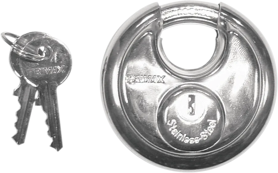 Stainless Steel Round Padlock