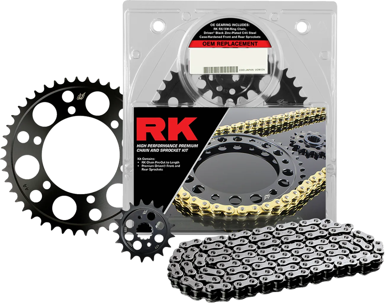 OEM Replacement Chain and Sprocket Kit