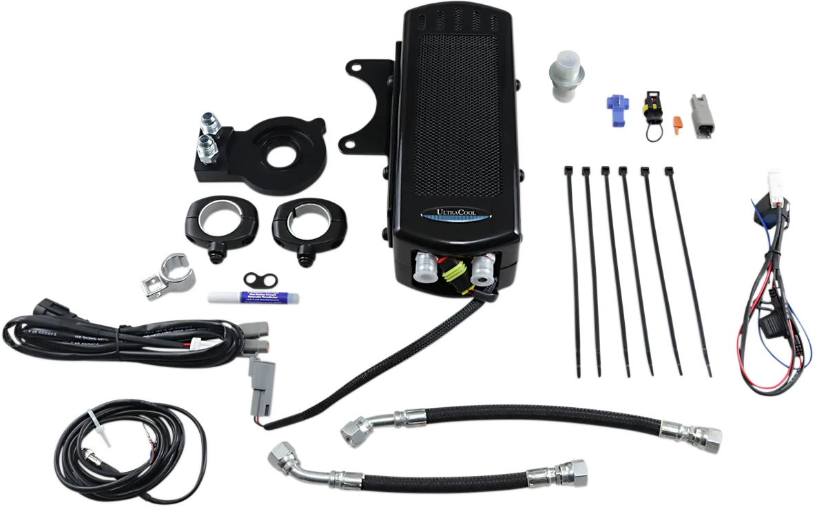 3.0 Side Mount Oil Cooler with Fan Kit for Sportster