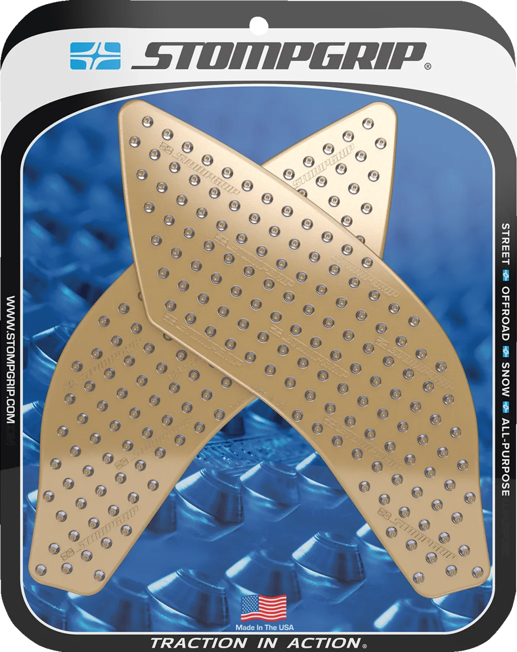 Volcano Profile Traction Pad Tank Grips