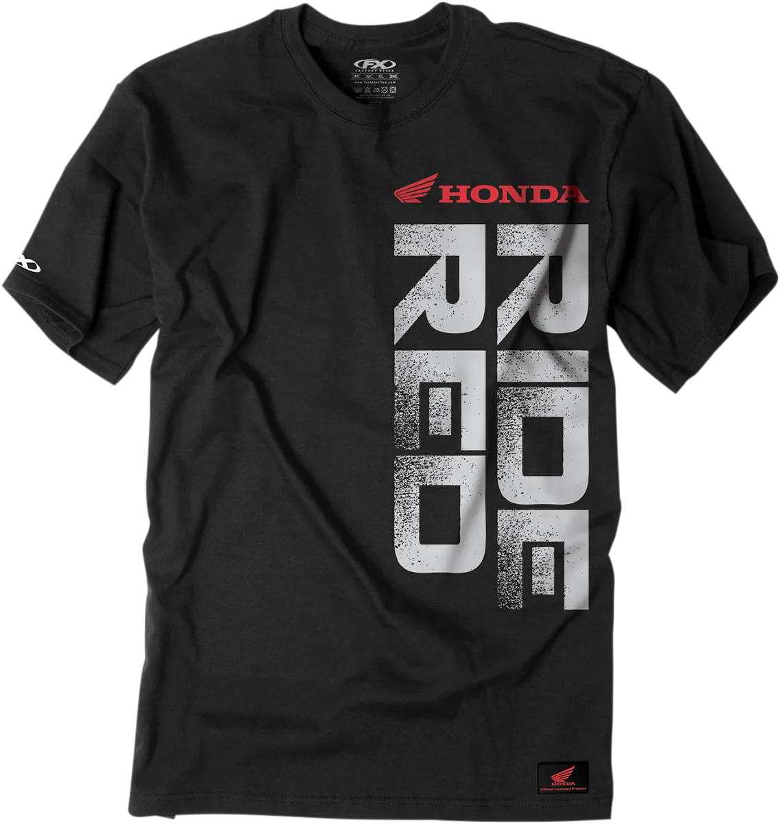 Honda Ride Red Vertical T-Shirt