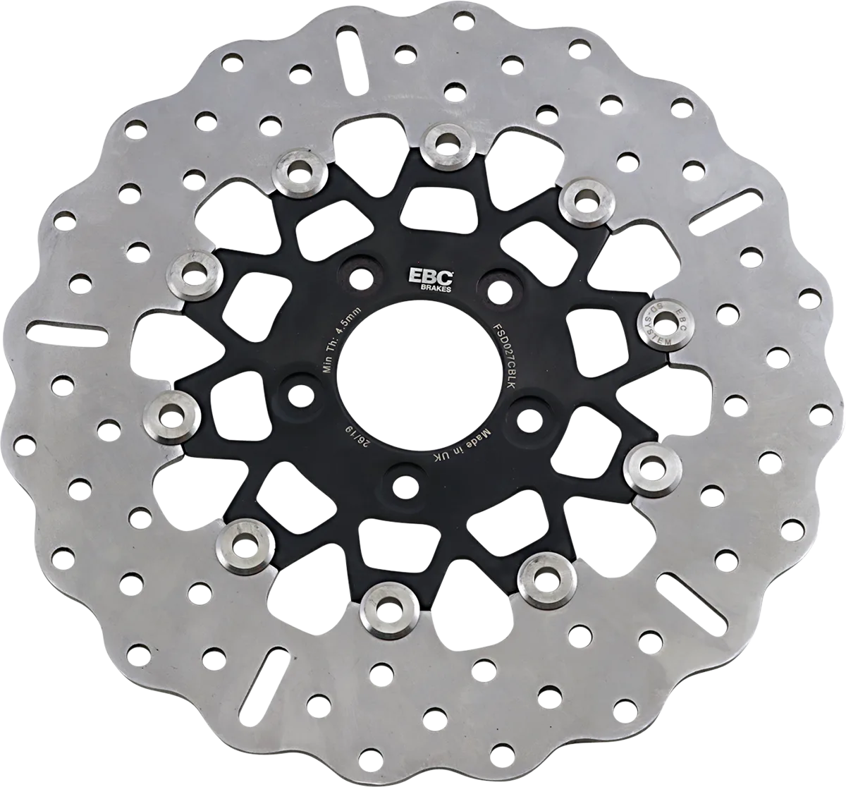 FSD Series Stainless Steel Front Brake Rotor for Big Twins