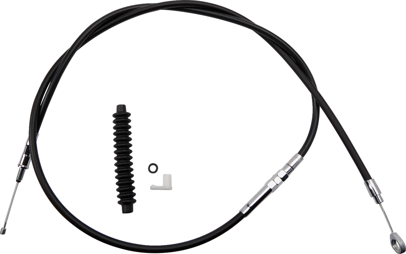 High-Efficiency Black Vinyl Clutch Cable
