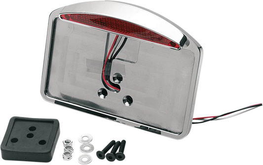 LED Half-Moon Taillight/License Plate Mount